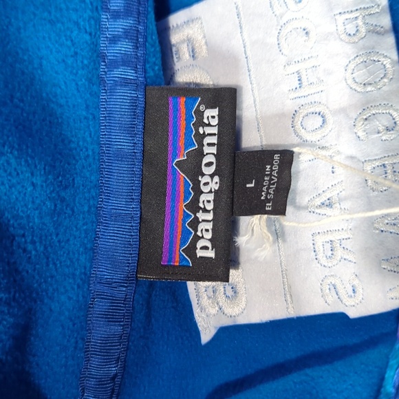 Patagonia Fleece Micro D Snap-T Pullover CORPORATE LOGO Women's Size Large - Picture 7 of 8